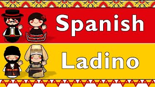 ROMANCE CASTILIAN SPANISH amp LADINO JUDEOSPANISH [upl. by Oigile]