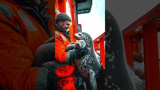 Sea Lion Twins 🚢 🌊 🦭 An Incredible Ocean Rescue Story [upl. by Annice]