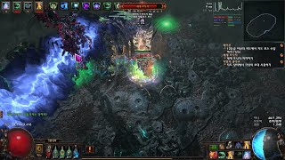 POE 324  New Spectre quotStorm Conduitquot VS Quest Eater of Worlds  새 망령 quot 폭풍 영매 quot VS 퀘스트 세계의 포식자 [upl. by Oab831]