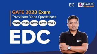 GATE 2023 ECE Preparation  Electronics Device and Circuits EDC Previous Year Questions  BYJUS [upl. by Amitie]