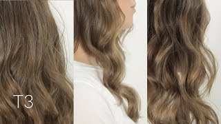 Create 3 different looks with the T3 Whirl Trio Styling Wand [upl. by Coit]