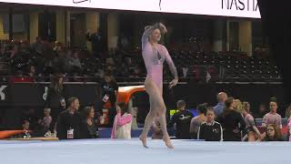 Ella Fine  Floor Exercise  2023 Nastia Liukin Cup [upl. by Tteraj603]