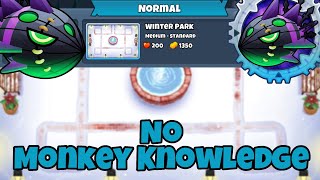 Lych Normal Tutorial  No Monkey Knowledge  Winterpark BTD6 [upl. by Nywnorb]