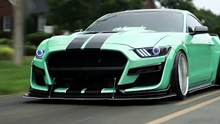 Minty Green Bagged Mustang [upl. by Yesdnik]