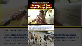 Nazia on Camel  CM Yogi Lawrence Bishnoi vs Salman Yt Shorts shorts reels yogi trending viral [upl. by Etteinotna]