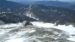 Alpine ski touring Algonquin Peak Adirondacks NY March 201 [upl. by Anilad]