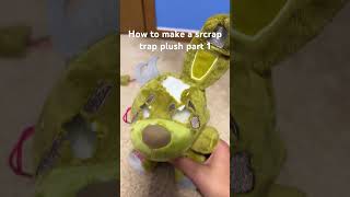 How to make a scraptrap plush part 1 [upl. by Aissilem]