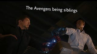 The Avengers acting like siblings for 6 minutes [upl. by Nylaret]