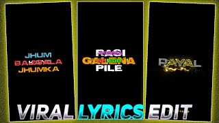 Black screen lyrics status video edit  AlightMotion  NayanPrasadvq7wo odiavideoediting [upl. by Robertson]