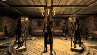 TES5  Skyrim  Lakeview Manor Enhanced Hearthfire Armory mod [upl. by Lemieux109]