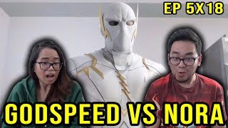 The Flash 5x18 • Nora Uses her speed for the first time [upl. by Siurad810]