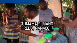 TUMAMA SI MANG FREDO NANALO BOGITO MIKMIK [upl. by Atnovart]