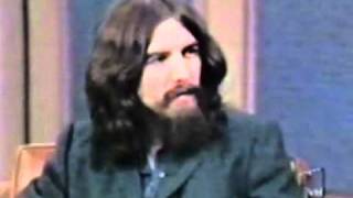 George Harrison on the Dick Cavett Show Part 1 [upl. by Eneleahcim]