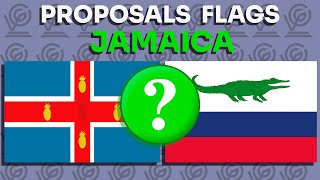 Proposed flags of Jamaica [upl. by Lussier431]