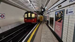 Northern Line 1995TS 51673 Departing Moorgate [upl. by Esilahs]