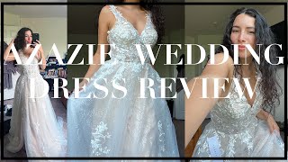 AZAZIE Wedding Dress Review [upl. by Araes]