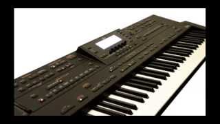 Roland G800 arranger workstation keyboard  Chariots of Fire [upl. by Ahseia]