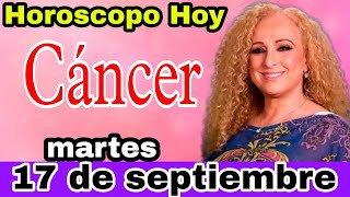 horoscopo de hoy Cáncer  Horóscopo Diario  Cáncer  17 de septiembre de 2024 [upl. by Amalberga]