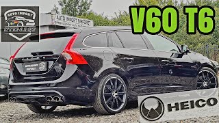 VOLVO V60 T6 ✅️ HEICO SPORTIV ✅️ 30T R6 330KM ✅️ AWD ✅️ Import Szwajcaria 🇨🇭 [upl. by Tristan698]