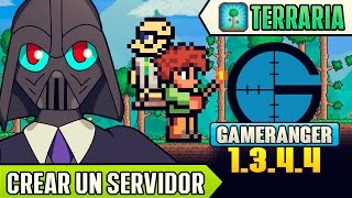 TERRARIA  Crear servidorserver en GAMERANGER 2017 version 1344 Aprendamos con Humor [upl. by Macgregor]