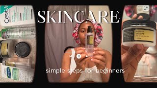 STEP BY STEP SKINCARE FOR BEGINNERS HOW TO APPLY amp LAYER SKINCARE PRODUCTS [upl. by Angelique724]