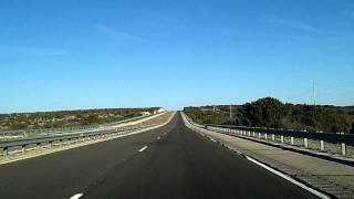 Driving across Texas on Interstate 10 Eastbound from Nowhere to Kerrville [upl. by Yaron]