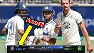 1 Wicket Ke Liye Taras Gye Australia Wale  Jaiswal vs starc  kl rahul batting [upl. by Kaitlin]