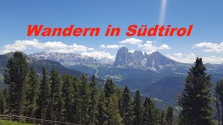 Wandern in Südtirol I Grödnertal I St Ulrich I Seiser Alm I Tom Tailor [upl. by Hallutama192]