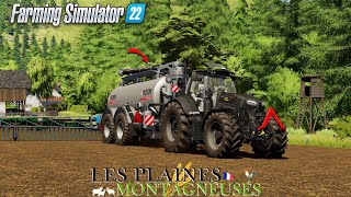 🟢 UN ENSEMBLE DE FOU AU LISIER LPM 🏔 22  Farming simulator 22 [upl. by Teodorico]