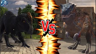 Indochicyon vs Lord Lythronax Jurassic World Alive [upl. by Merrile]