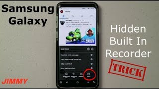 Samsungs Built In Screen Recorder Trick [upl. by Aynuat]