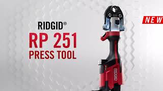 RIDGID RP 251 Press Tool [upl. by Lambart]