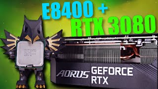 e8400  RTX 3080  to nie ma sensu [upl. by Britte494]