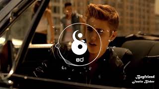 Justin Bieber Boyfriend 8D AUDIO [upl. by Manara817]