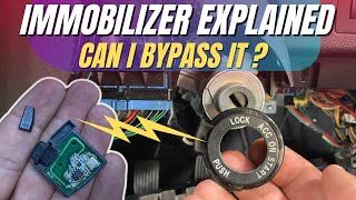 How Immobilizer Works  Transponder Chip Immobilizer Components How to Bypass Immobilizer [upl. by Dannye899]