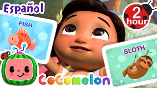 ¡Adivina el animal ¡Canta con nosotros  CoComelon y los animales 🍉 Dibujos animados para niños [upl. by Eivad]