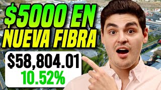 INVERTÍ 5000 Pesos en una NUEVA Fibra  Portafolio de Fibras 40 [upl. by Accebar]