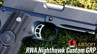 RWA Nighthawk Custom GRP Airsoft Pistol [upl. by Ander]