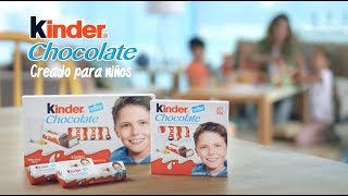 Kinder® Chocolate creado para niños [upl. by Doralynn]