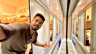 Private Rooms in China’s First Class Overnight Sleeper Bullet Train  Indian In China 🇨🇳 [upl. by Gnilyam570]