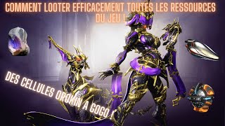 Les astuces pour farmer efficacement toutes les ressources de warframe [upl. by Nihs212]