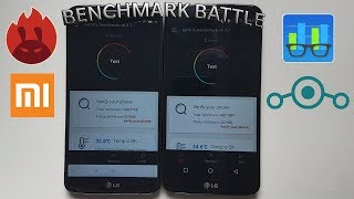 MIUI VS Lineage OS  AnTuTu Benchmark amp Geekbench Comparison [upl. by Freberg603]