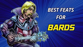 Best Feats for Bards in DampD 5e [upl. by Tnahsarp243]