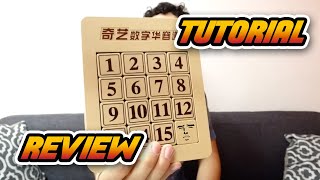 Tutorial  Review 15 Puzzle Qiyi Sliding Klotski [upl. by Aicelav]