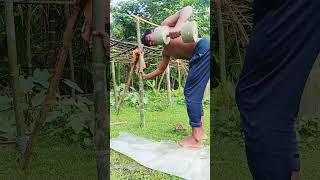 Back workout at homeday 6 exercise 36saidul888 shortsfeed youtubeshorts yts [upl. by Incrocci]