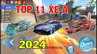 ZingSpeed Mobile  Top 11 Xe A Năm 2024 [upl. by Llerrehc]