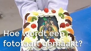 Hoe wordt een fototaart gemaakt  Doen Ze Dat Zo [upl. by De]