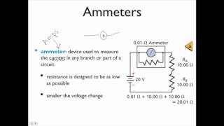 Voltmeters and Ammeters [upl. by Alain]