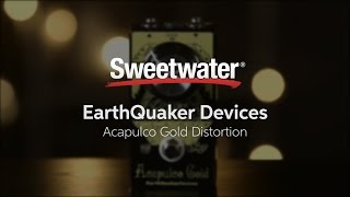 EarthQuaker Devices Acapulco Gold Distortion Pedal Demo [upl. by Nunci]