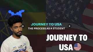 Journey to USA My application process  የአሜሪካ ጉዞ [upl. by Zat]